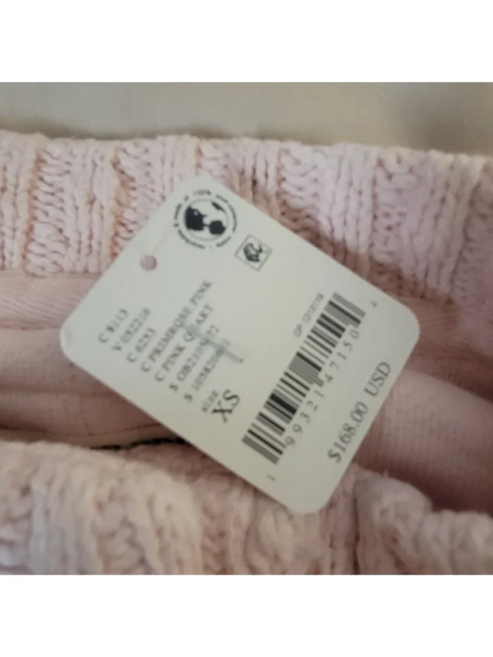 Free People We The Free Cute In This Cardi Soft Pink Boho Indie Grunge Womens XS